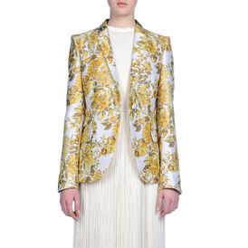 STELLA McCARTNEY, Blazer, Citrus Floral Jacquard Roman Jacket