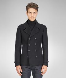Coat or JacketReady to Wear100% Cashmere, HornBlue Bottega Veneta®