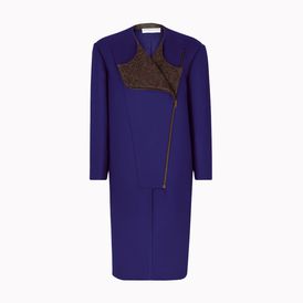 STELLA McCARTNEY, Long, Asymmetric-Zip Coat