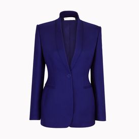 STELLA McCARTNEY, Blazer, Midnight Wool Twill Domiziana Jacket