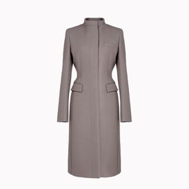 STELLA McCARTNEY, Long, Compact Felted Wool Jenny Coat