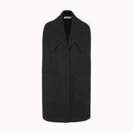 STELLA McCARTNEY, Long, Brushed Wool Hudson Cape