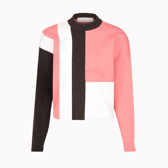 Stella McCartney, Camelia Jockey Colors Roll Neck Jumper