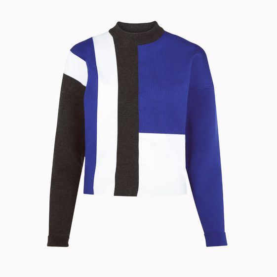Stella McCartney, Camelia Jockey Colors Roll Neck Jumper