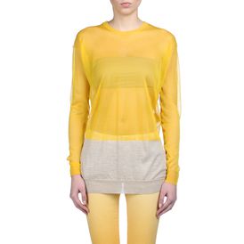 STELLA McCARTNEY, Sweater, Transparent Insert Crew Neck Sweater
