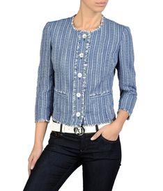 ARMANI JEANS - 3/4 sleeve jacket