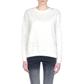 STELLA McCARTNEY, Sweater, Calico Jacquard Sweat Long Sleeved Sweater