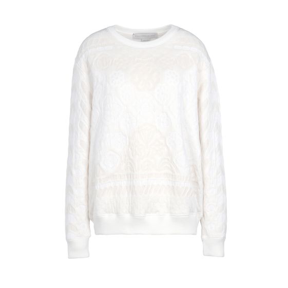 Stella McCartney, Calico Jacquard Sweat Long Sleeved Sweater