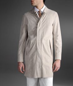 EMPORIO ARMANI - Cappotto in pelle
