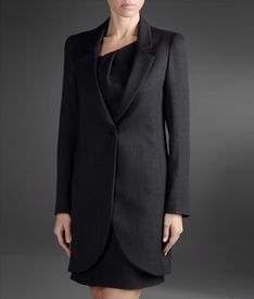 EMPORIO ARMANI - Single-breasted coat