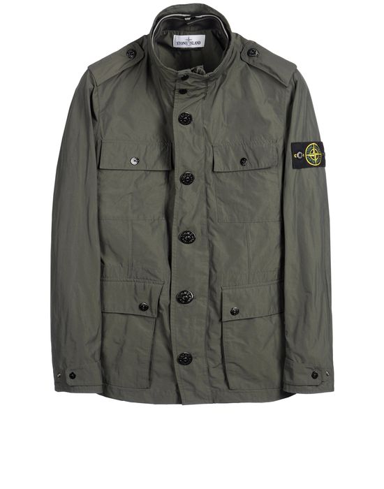 キナリ・ベージュ STONE ISLAND フィールドジャケット 07SS ストーン