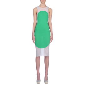 STELLA McCARTNEY, Mini, Intarsia Sleeveless Dress 