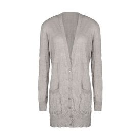 STELLA McCARTNEY, Cardigan, Silk V Neck Cardigan 