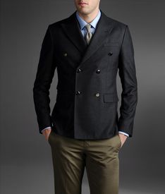 EMPORIO ARMANI - Double-breasted jacket
