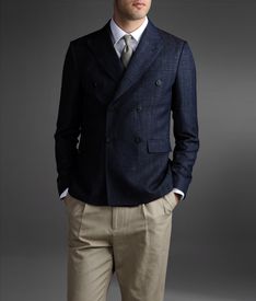 EMPORIO ARMANI - Double-breasted jacket