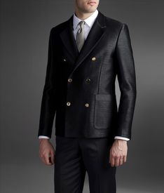 EMPORIO ARMANI - Double-breasted jacket