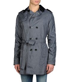 ARMANI JEANS - Double-breasted coat