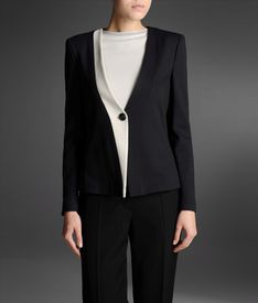 ARMANI COLLEZIONI - One button jacket