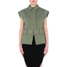 STELLA McCARTNEY, Short, Utility Tweed Georgina Jacket 