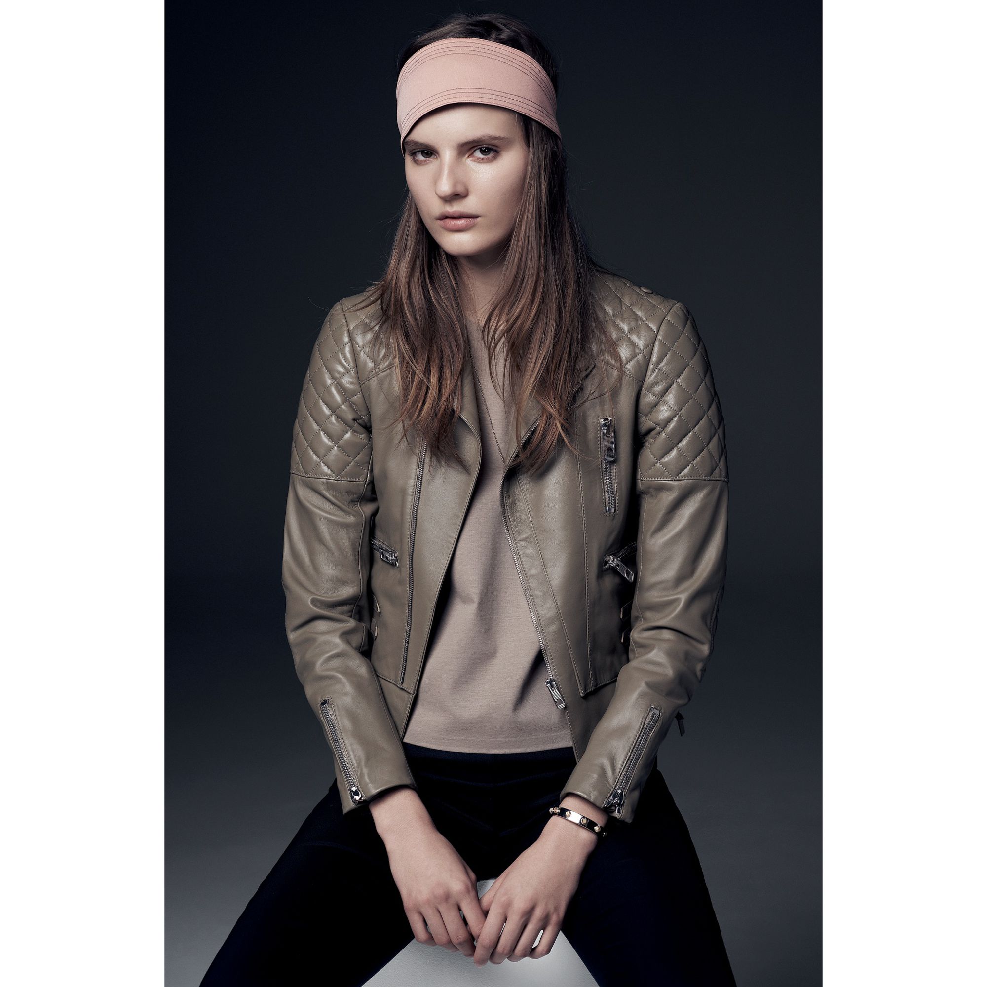 balenciaga jacket womens grey