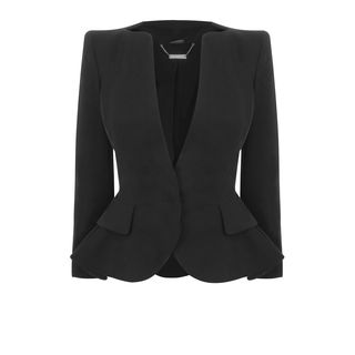 ALEXANDER MCQUEEN, Jacket, Cotton Wing Peplum Jacket