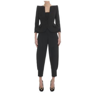 ALEXANDER MCQUEEN, Jacket, Cotton Wing Peplum Jacket