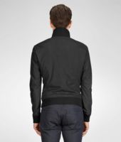 Bottega Veneta® Nero Washed Fine Nappa Blouson Bottega Veneta® Nero Washed Fine Nappa Blouson