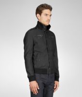 Bottega Veneta® Nero Washed Fine Nappa Blouson Bottega Veneta® Nero Washed Fine Nappa Blouson