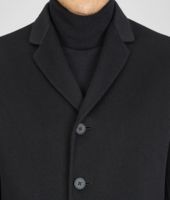 Bottega Veneta® Nero Cashmere Coat Bottega Veneta® Nero Cashmere Coat