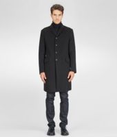 Bottega Veneta® Nero Cashmere Coat Bottega Veneta® Nero Cashmere Coat