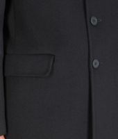 Bottega Veneta® Nero Cashmere Coat Bottega Veneta® Nero Cashmere Coat