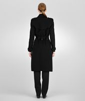 Bottega Veneta® Nero Cashmere Trench Bottega Veneta® Nero Cashmere Trench