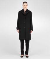 Bottega Veneta® Nero Cashmere Coat Bottega Veneta® Nero Cashmere Coat