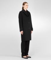 Bottega Veneta® Nero Cashmere Coat Bottega Veneta® Nero Cashmere Coat