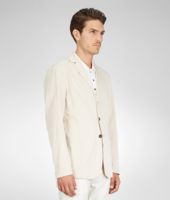 Bottega Veneta® Dark Antique Soft Cloth Travel Jacket Bottega Veneta® Dark Antique Soft Cloth Travel Jacket