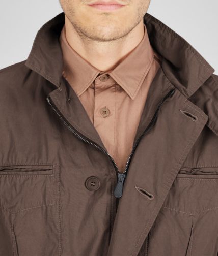 BOTTEGA VENETA - Washed Light Cotton Trench