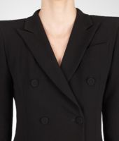 Bottega Veneta® Nero Crepe Japponaise Jacket Bottega Veneta® Nero Crepe Japponaise Jacket