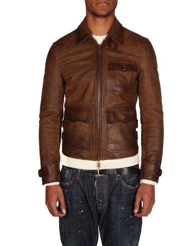 DSQUARED2 - Leather outerwear