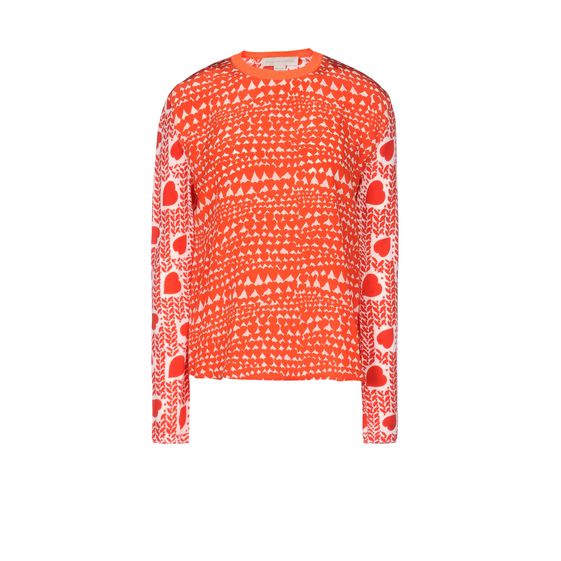 Stella McCartney, Heart Print Jumper