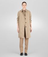 Bottega Veneta® Walnut Waterproof Cotton Coat Bottega Veneta® Walnut Waterproof Cotton Coat