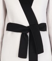Bottega Veneta® MIST NERO DOUBLE CASHMERE COAT Bottega Veneta® MIST NERO DOUBLE CASHMERE COAT