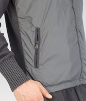 Bottega Veneta® New Dark Grey Wool Jersey Soft Nylon Sweatshirt Bottega Veneta® New Dark Grey Wool Jersey Soft Nylon Sweatshirt