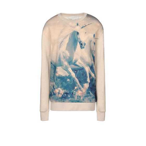 Stella McCartney, Pull imprimé licorne