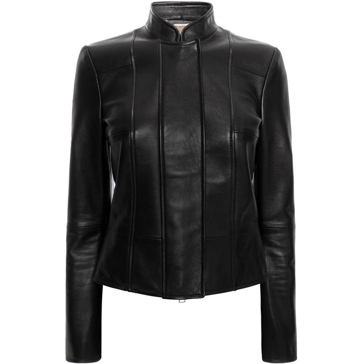 Heavy Glove Leather Jacket Alexander McQueen | Leather | Jackets