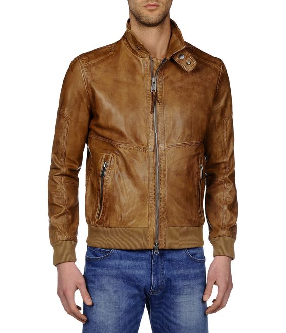 napapijri leather jackets