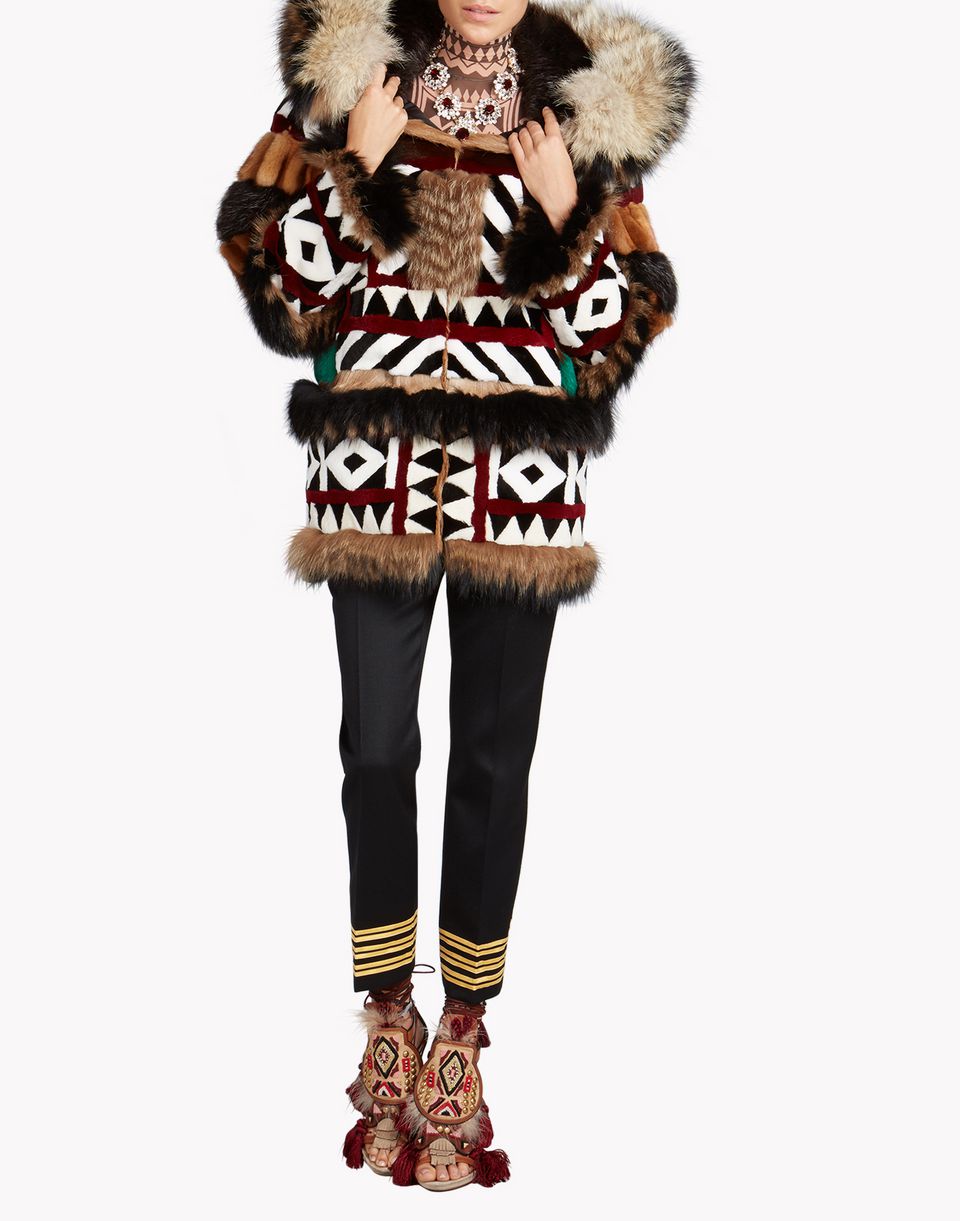 Dsquared2 Eskimo Fur Kaban Coats for Women Official Store