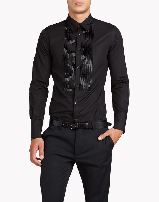 Men's designer shirts fashion and causal shirts for men Dsquared Online Official Store