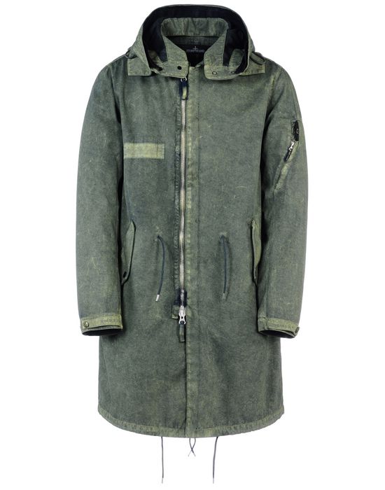 stone island shadow project fishtail parka