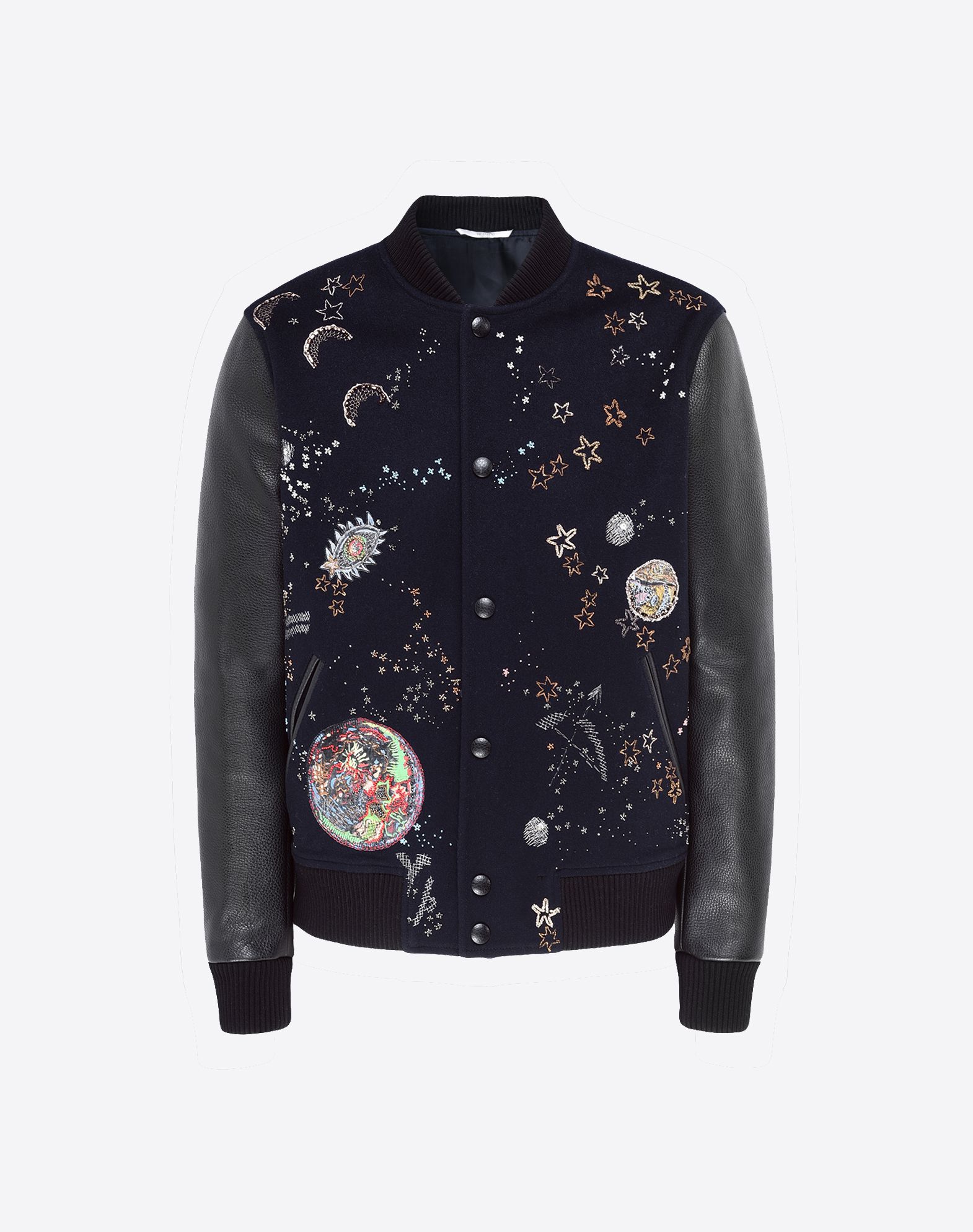 Valentino Uomo VALENTINO COSMO VARSITY JACKET, Jackets for Men