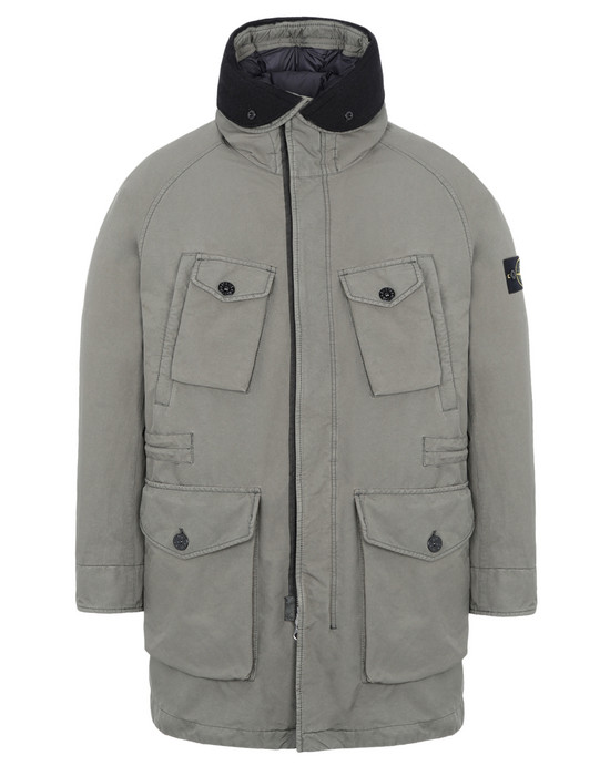 LONG JACKET Stone Island Men - Official Store